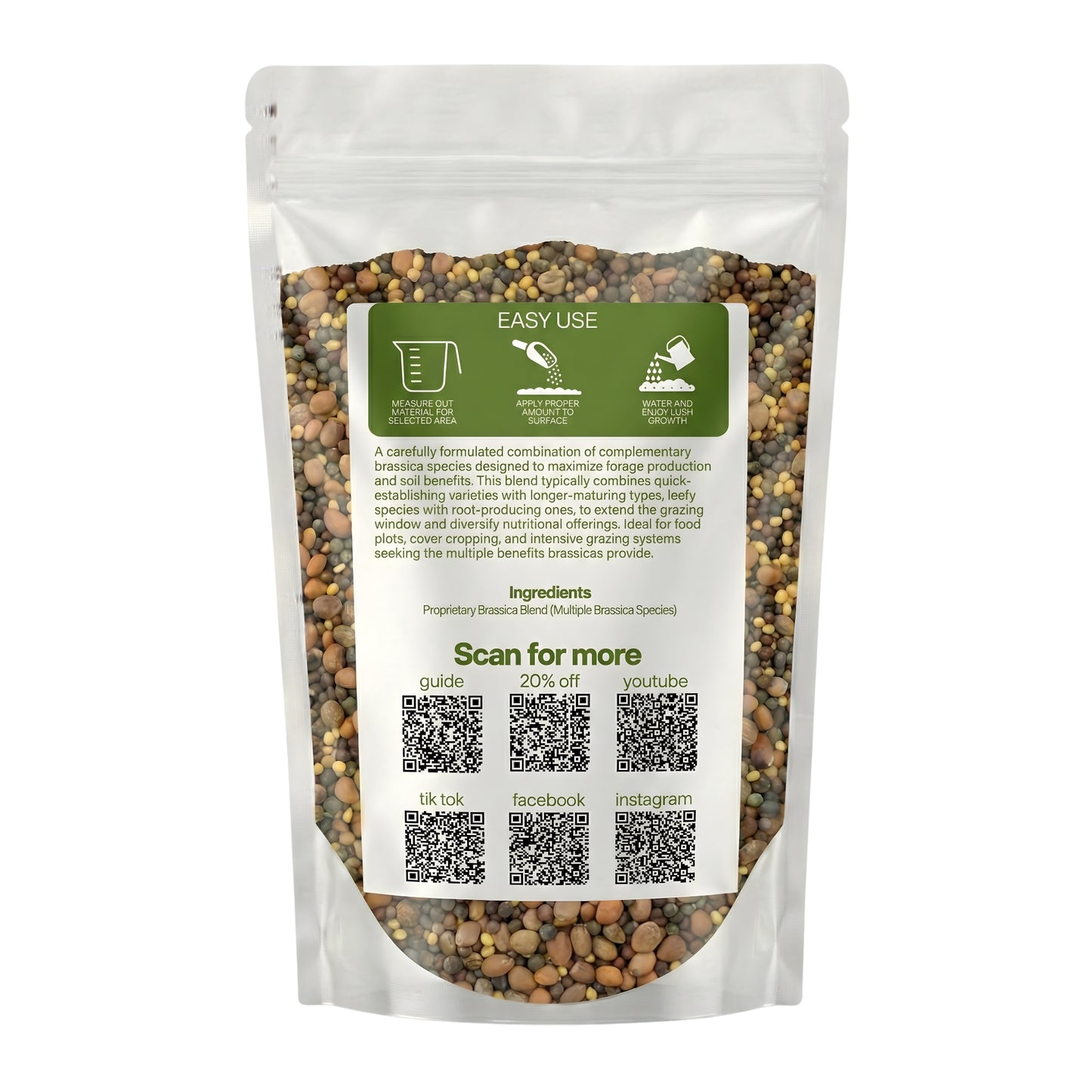Wicked Tuff Turf Brassica Seed