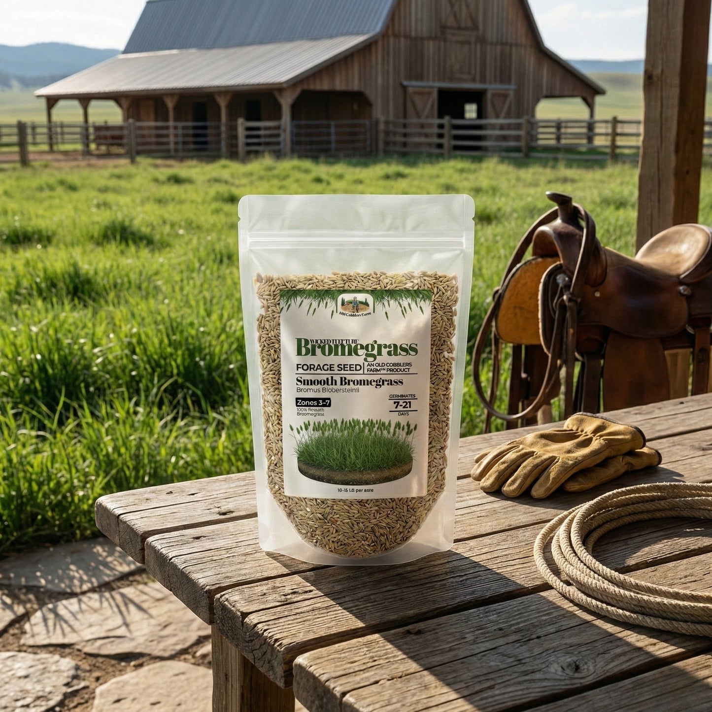 Wicked Tuff Turf Bromegrass Seed - Smooth