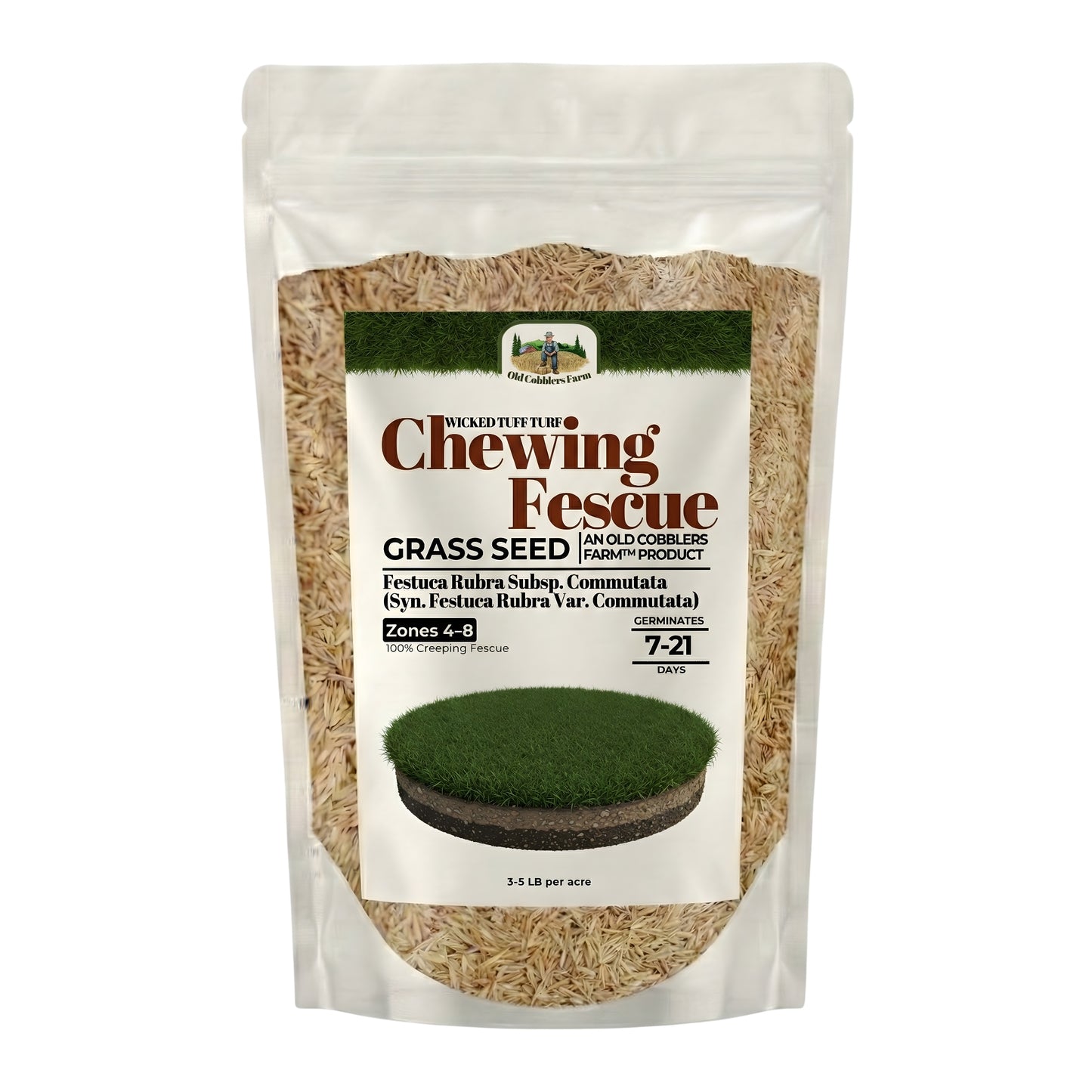 Wicked Tuff Turf Chewings Fescue Seed