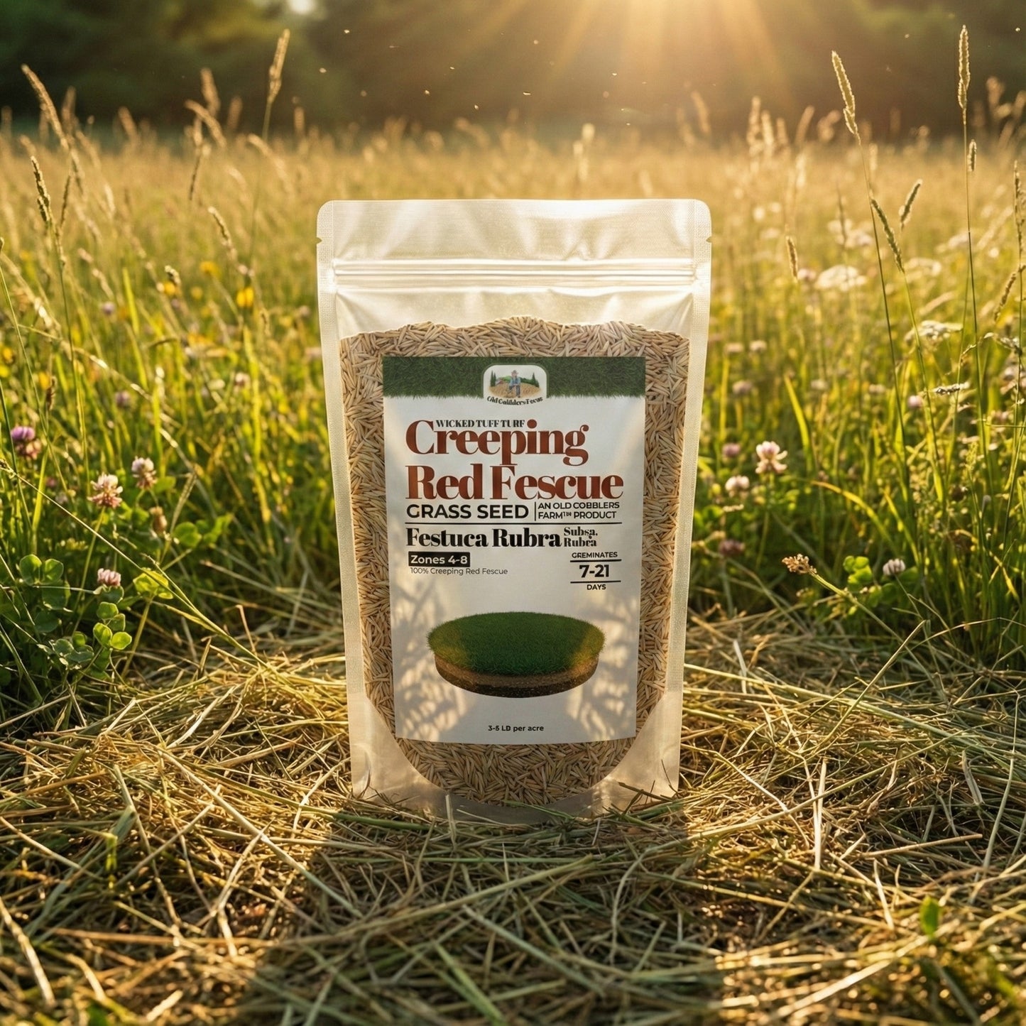 Wicked Tuff Turf Creeping Red Fescue Seed
