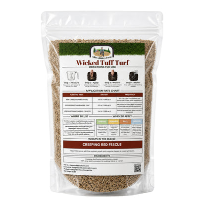 Wicked Tuff Turf Creeping Red Fescue Seed