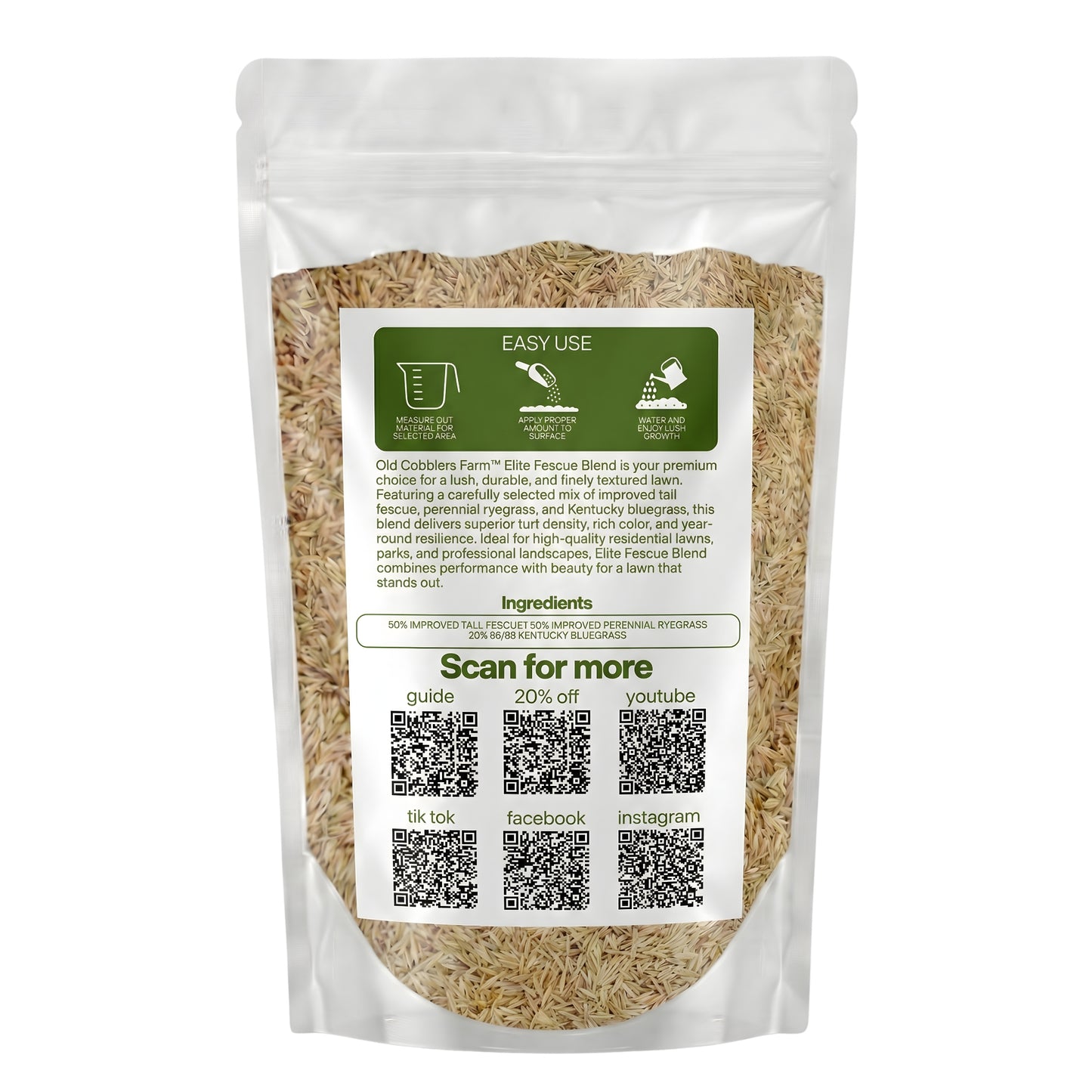 Wicked Tuff Turf Elite Fescue Blend Seed