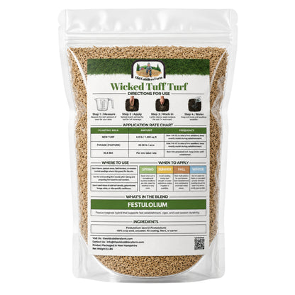Wicked Tuff Turf Festulolium Seed