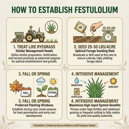 Wicked Tuff Turf Festulolium Seed