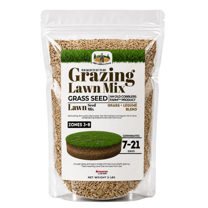 Wicked Tuff Turf Grazing Lawn Seed Mix - Old Cobblers Farm