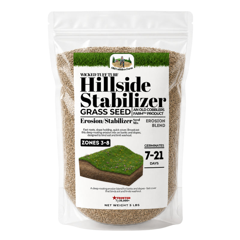 Wicked Tuff Turf Hillside Stabilizer Seed - Old Cobblers Farm