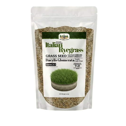Wicked Tuff Turf Italian Ryegrass Seed