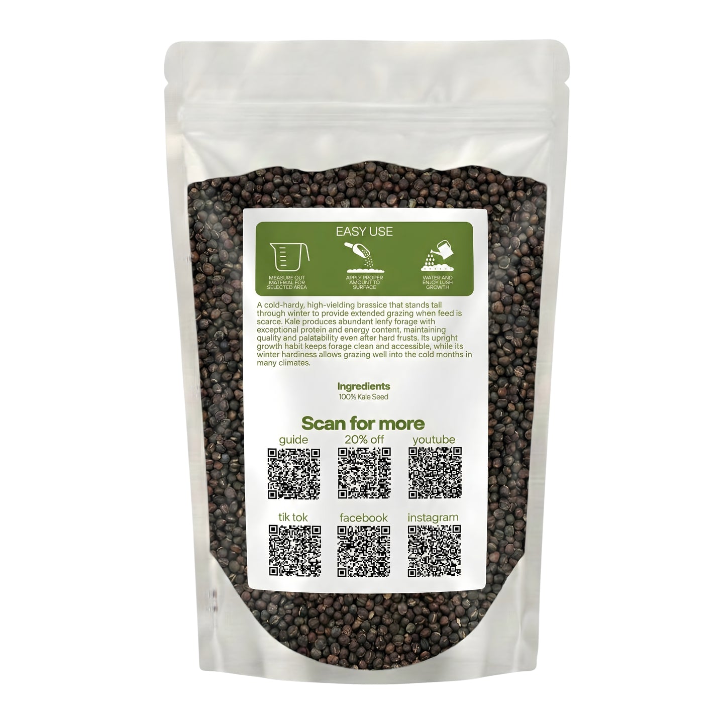 Wicked Tuff Turf Kale Seed
