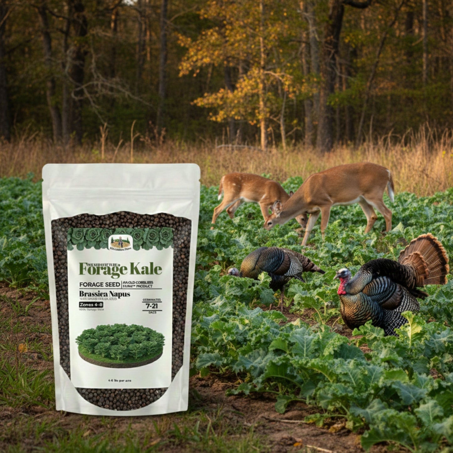Wicked Tuff Turf Kale Seed