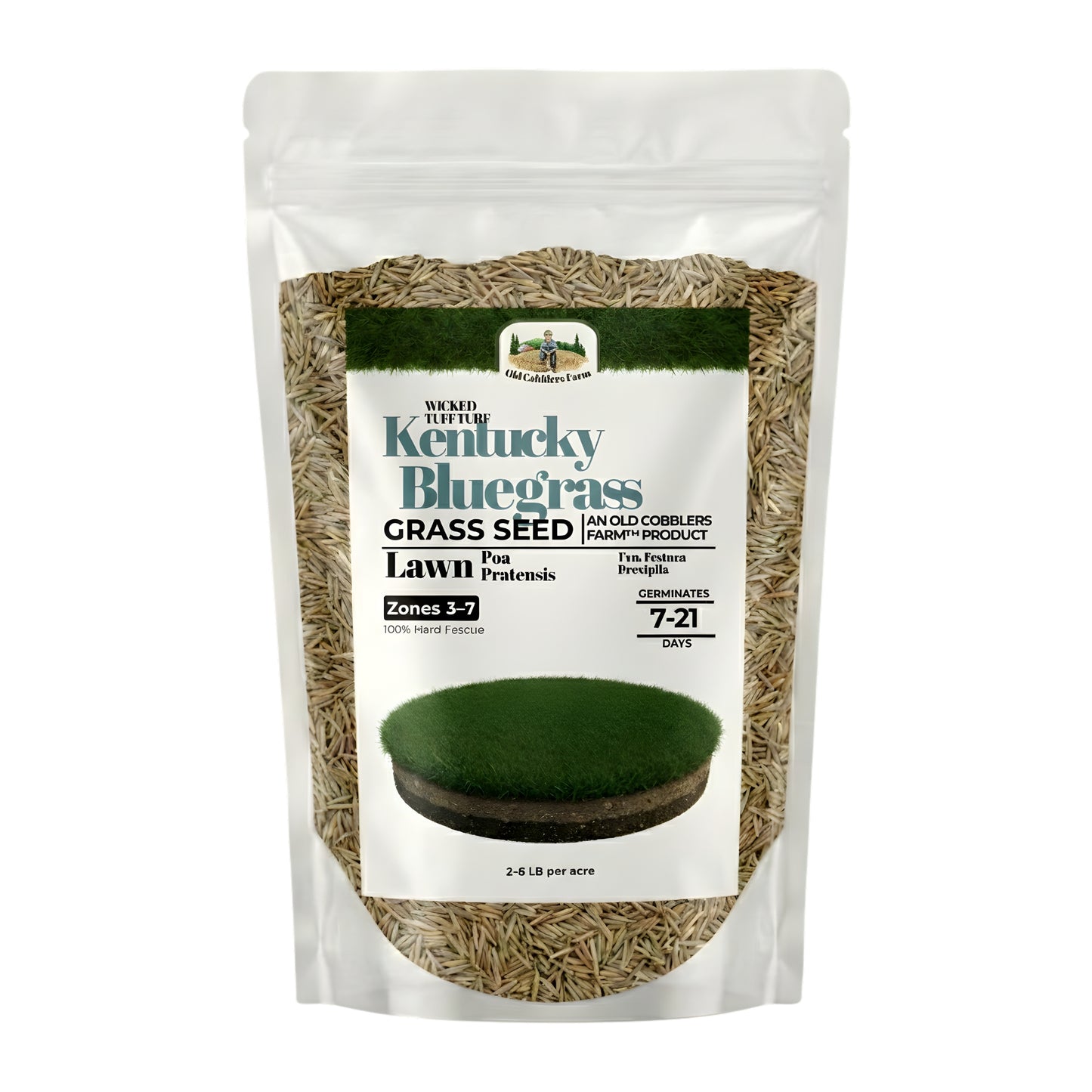 Wicked Tuff Turf Kentucky Bluegrass Seed
