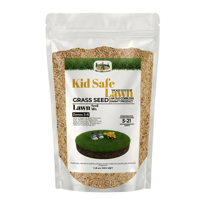 Wicked Tuff Turf Kid Safe Lawn Seed