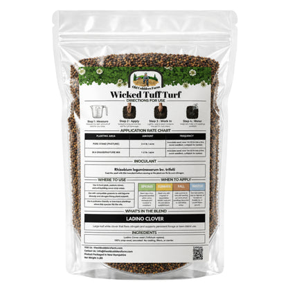 Wicked Tuff Turf Ladino Clover Seed