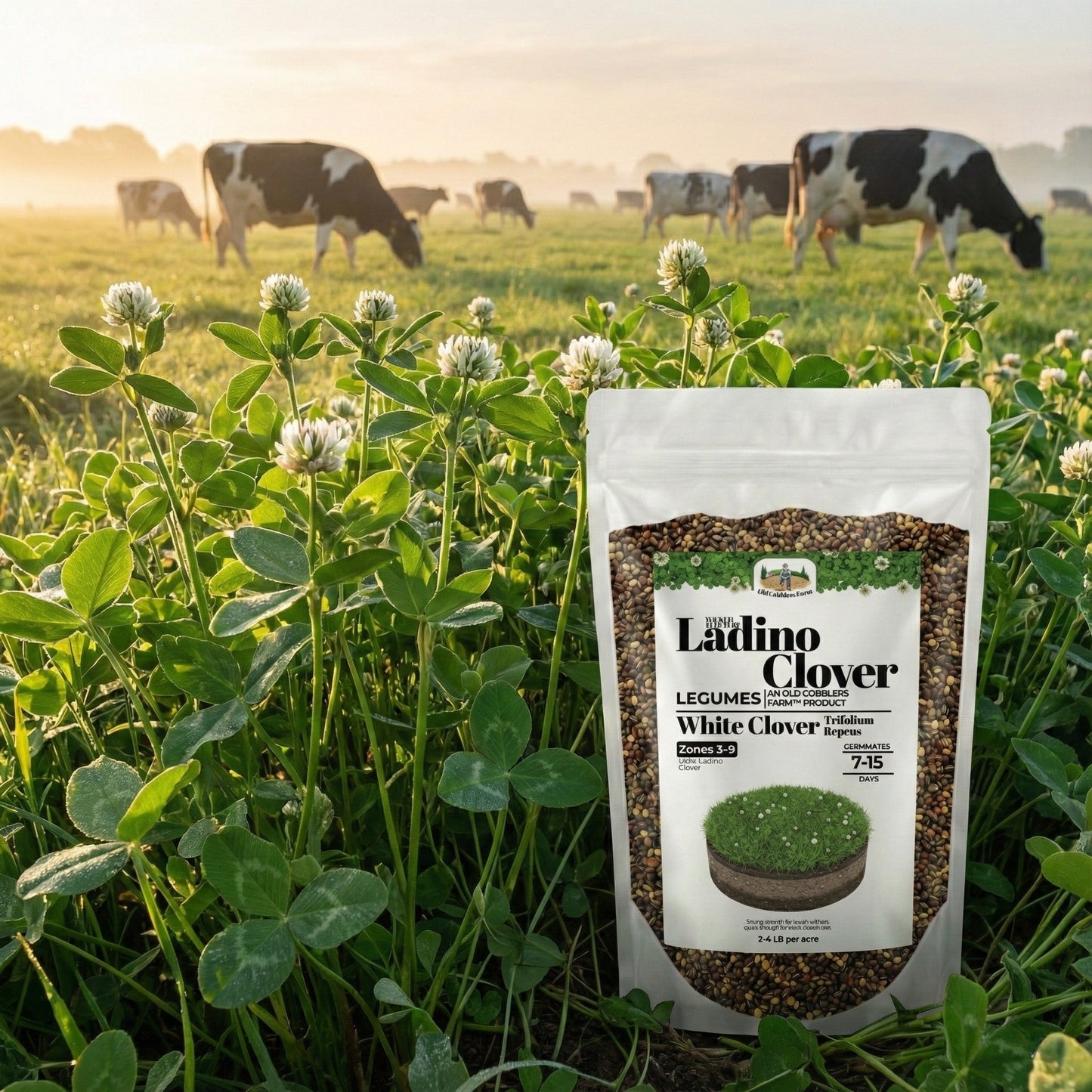 Wicked Tuff Turf Ladino Clover Seed