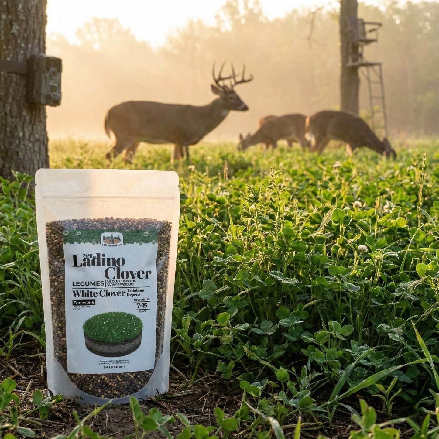 Wicked Tuff Turf Ladino Clover Seed
