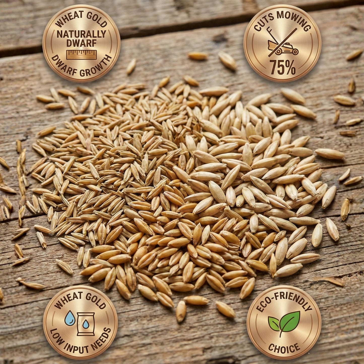 Wicked Tuff Turf Low Grow Seed Mix