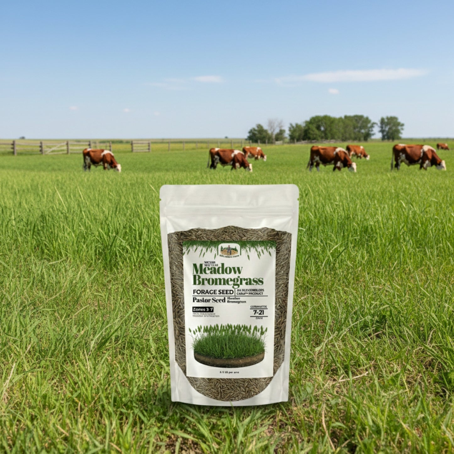 Wicked Tuff Turf Bromegrass Seed - Meadow
