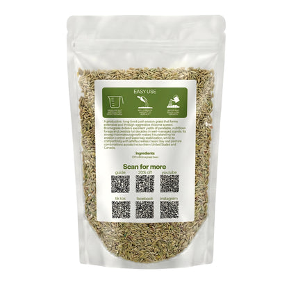Wicked Tuff Turf Bromegrass Seed - Smooth