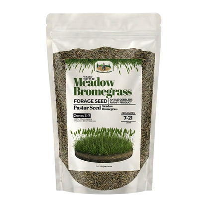 Wicked Tuff Turf Bromegrass Seed - Meadow