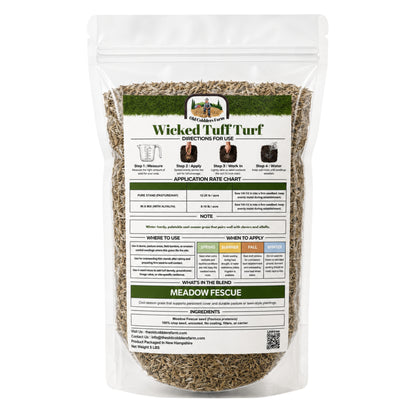 Wicked Tuff Turf Meadow Fescue Seed