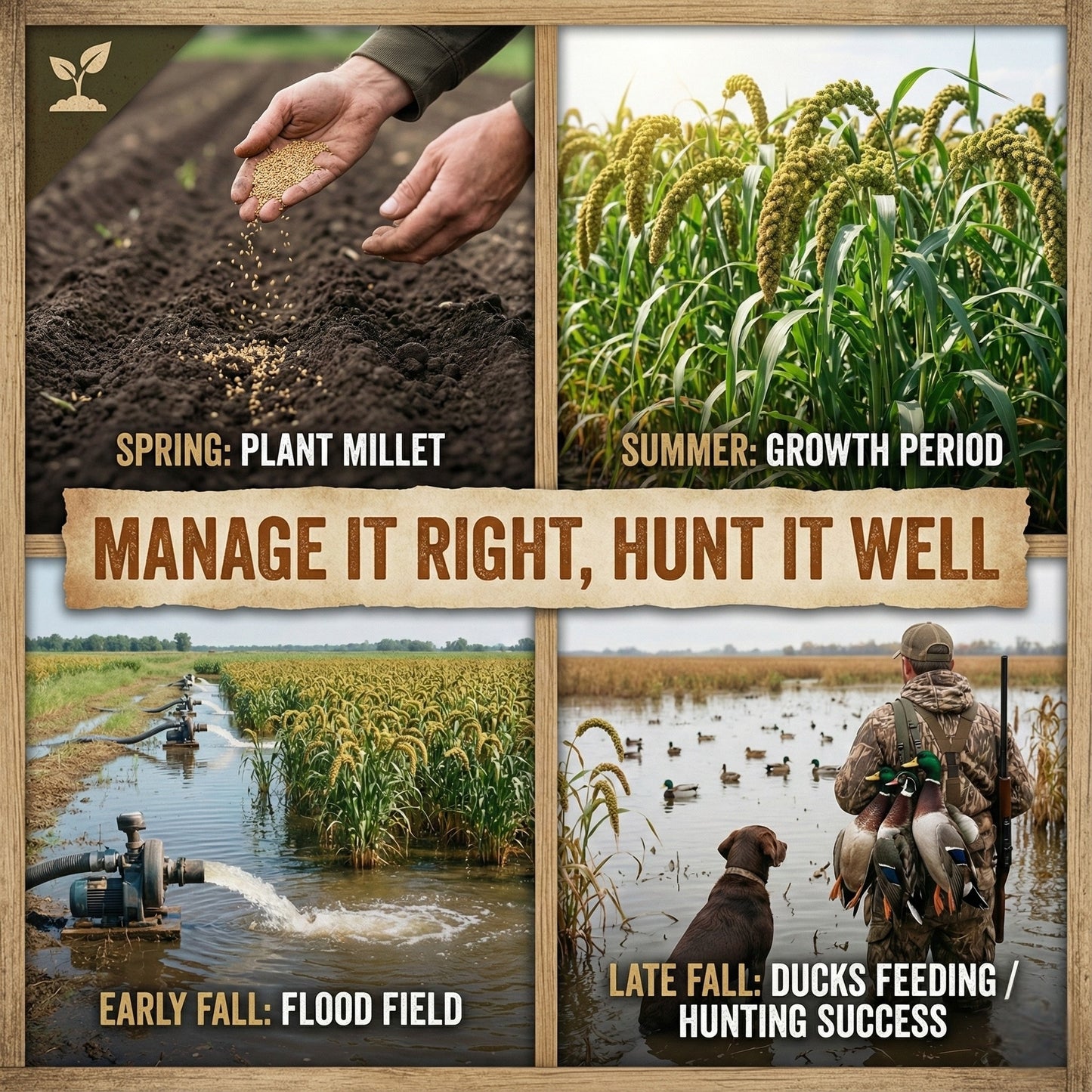 Wicked Tuff Turf Millet Seed