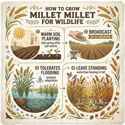 Wicked Tuff Turf Millet Seed