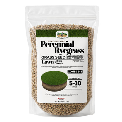 Wicked Tuff Turf Perennial Ryegrass Seed - Old Cobblers Farm