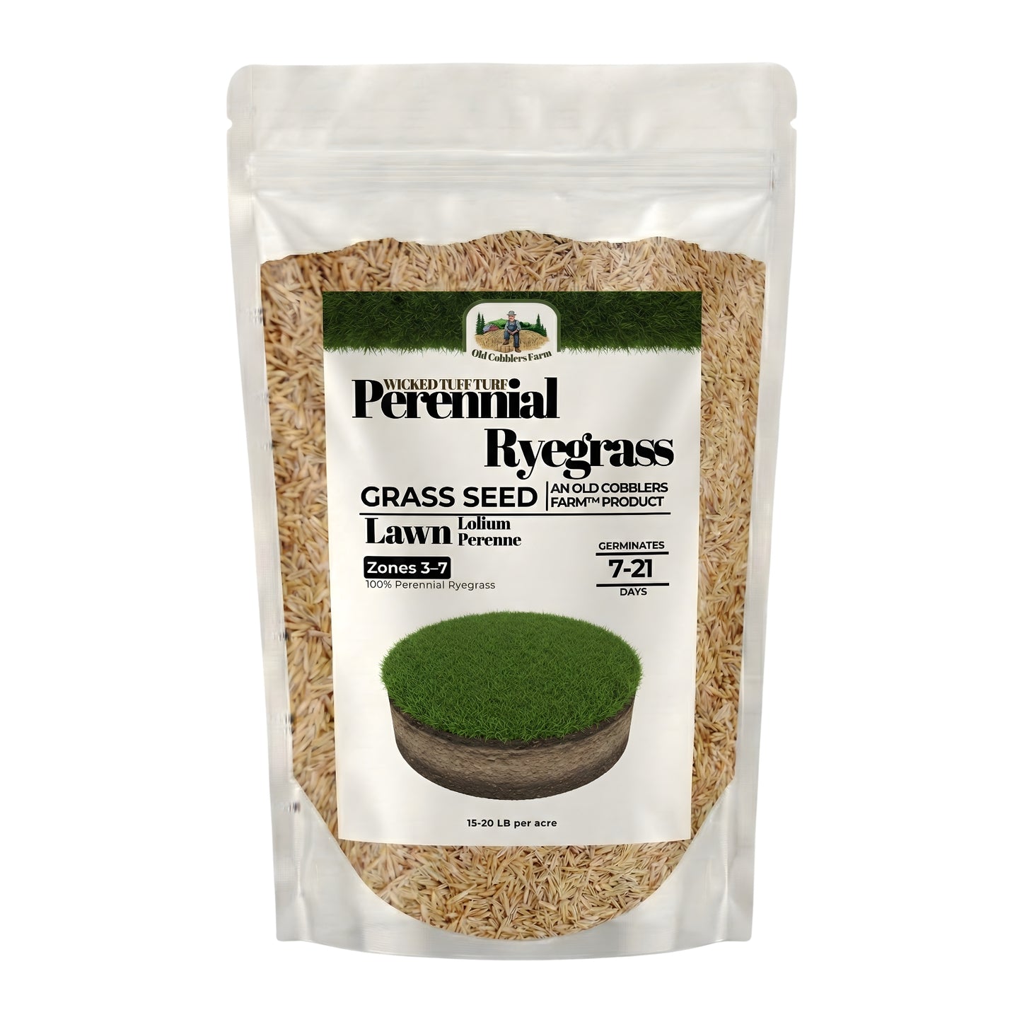 Wicked Tuff Turf Perennial Ryegrass Seed
