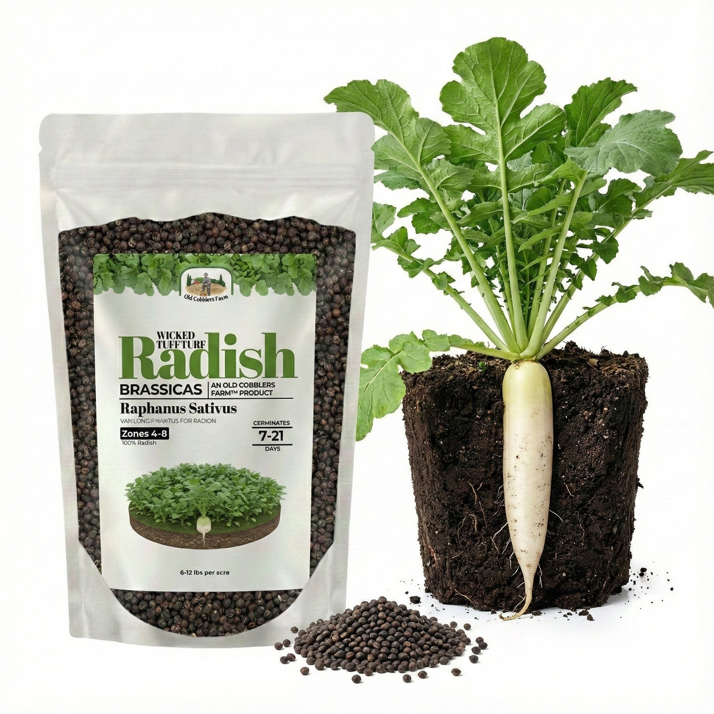 Wicked Tuff Turf Radish Seed