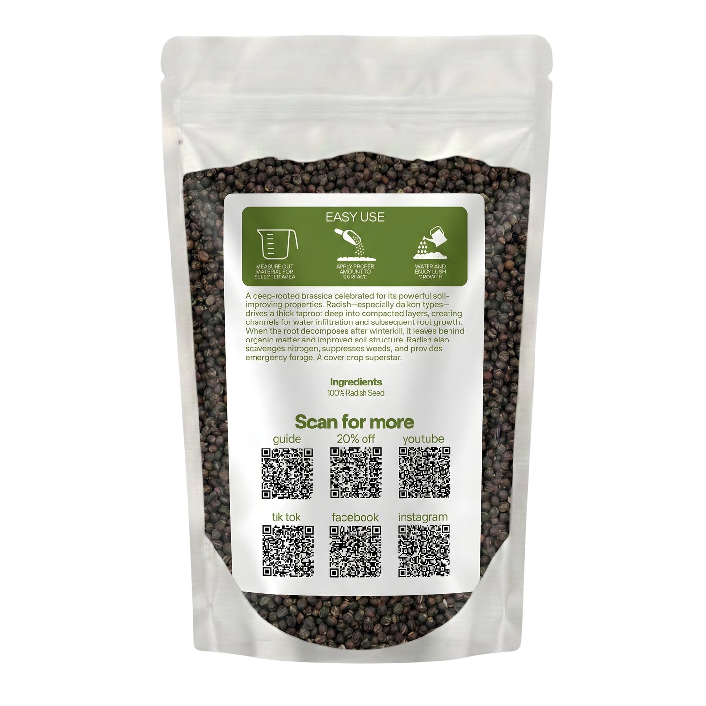 Wicked Tuff Turf Radish Seed