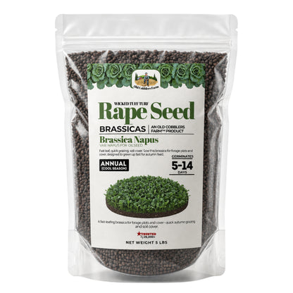 Wicked Tuff Turf Rape Seed - Old Cobblers Farm