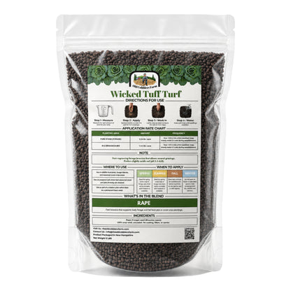 Wicked Tuff Turf Rape Seed