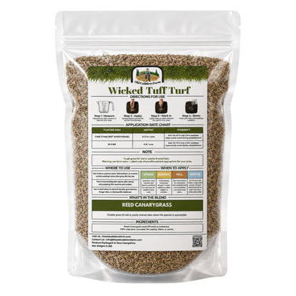 Wicked Tuff Turf Reed Canarygrass Seed