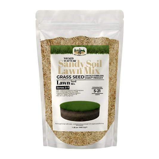 Wicked Tuff Turf Sandy Soil Lawn Seed Mix