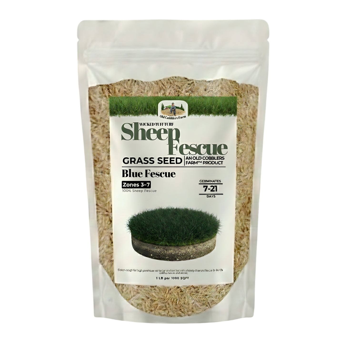 Wicked Tuff Turf Sheep Fescue Seed