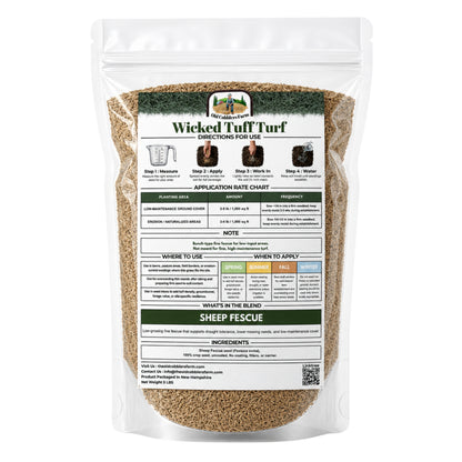 Wicked Tuff Turf Sheep Fescue Seed