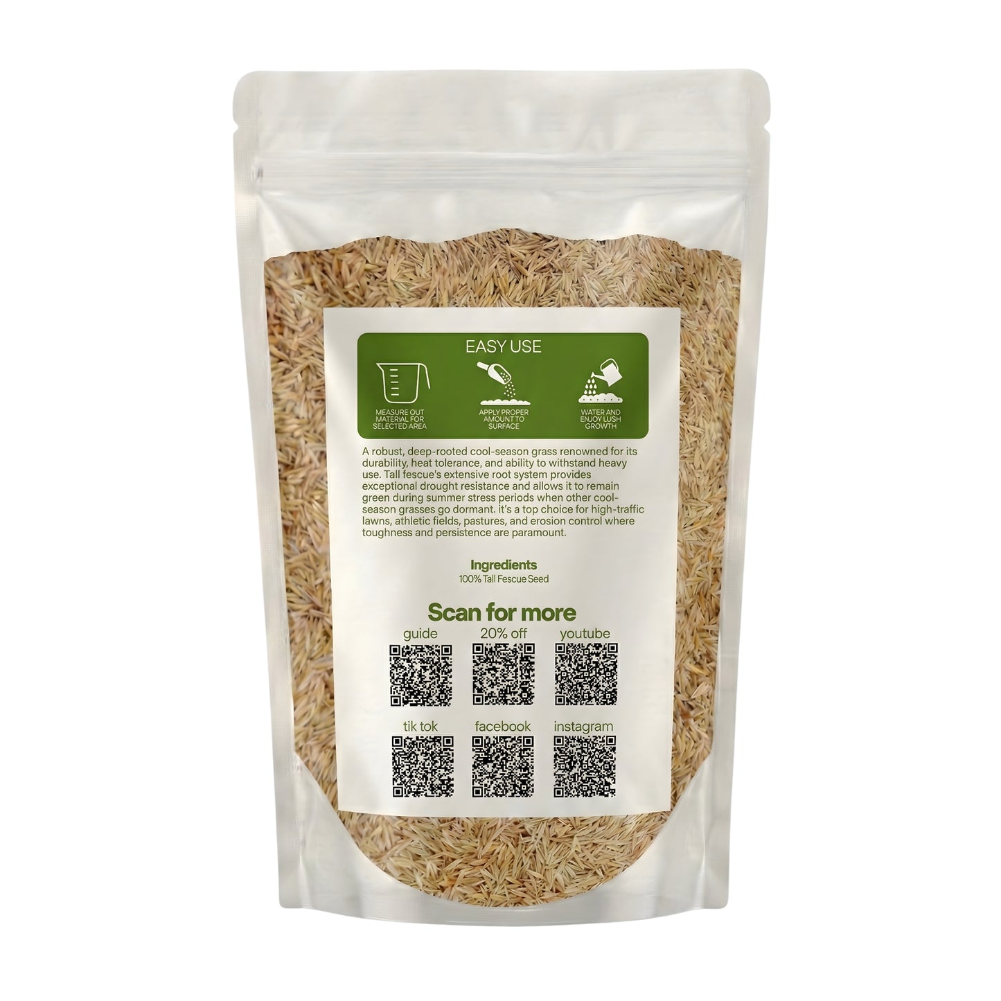 Wicked Tuff Turf Tall Fescue Seed