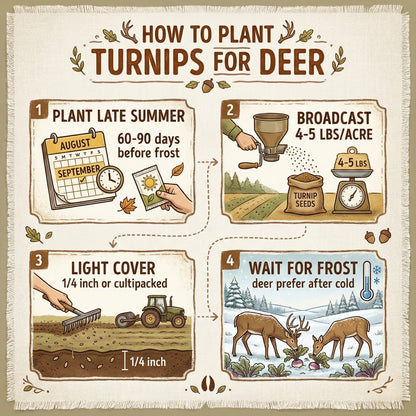 Wicked Tuff Turf Turnip Seed