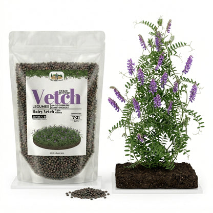 Wicked Tuff Turf Hairy Vetch Seed - Vicia Villosa