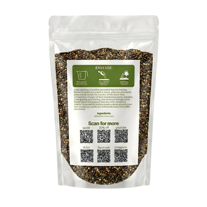 Wicked Tuff Turf White Clover Seed