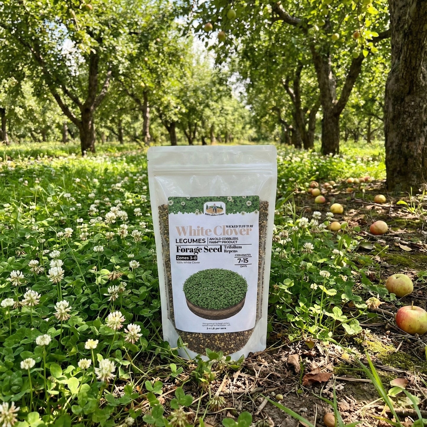 Wicked Tuff Turf White Clover Seed