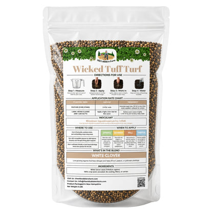 Wicked Tuff Turf White Clover Seed