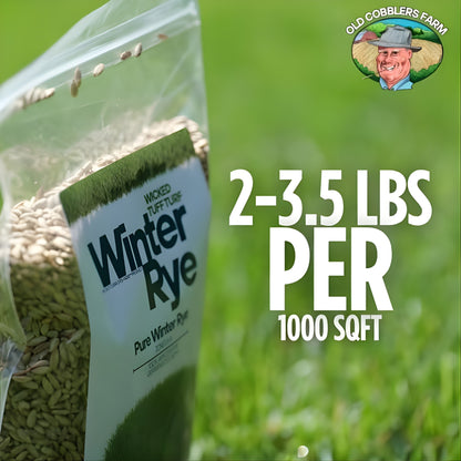 Old Cobblers Farm™ Wicked Tuff Turf Winter Rye Grass Seed