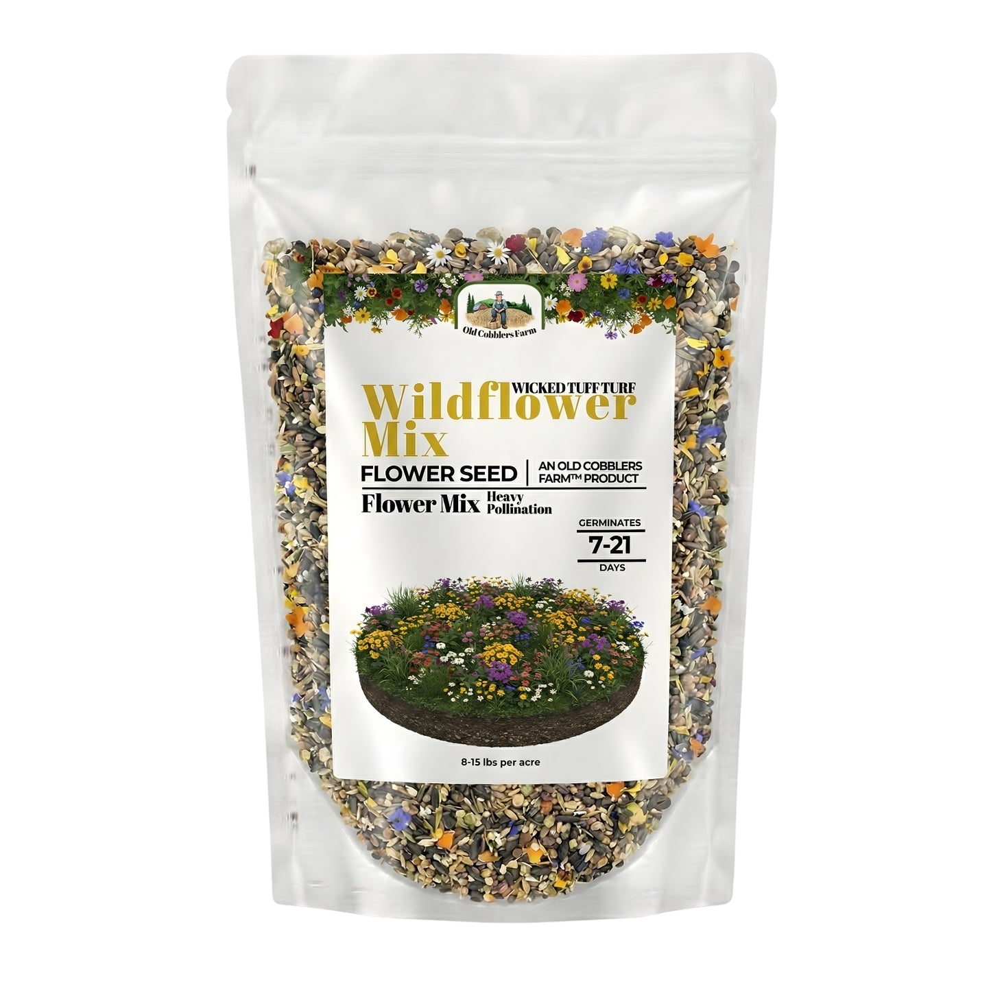 Wicked Tuff Turf Wildflower Mix Seed