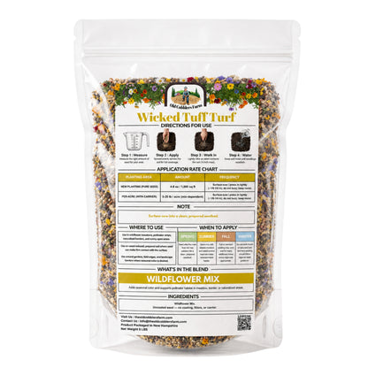 Wicked Tuff Turf Wildflower Mix Seed