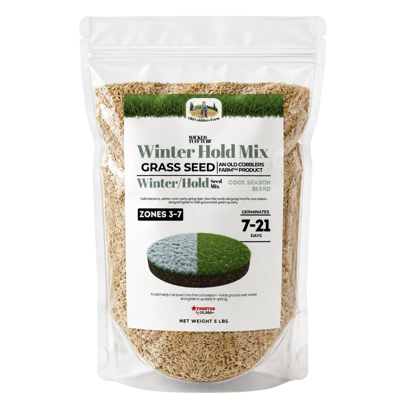 Wicked Tuff Turf Winter Hold Seed Mix - Old Cobblers Farm