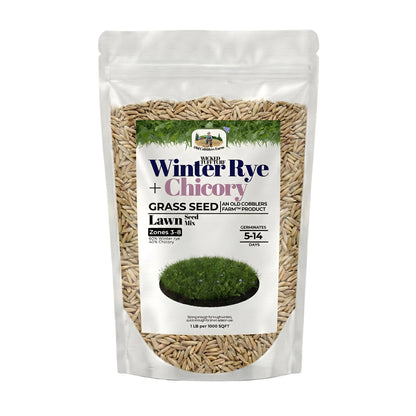 Wicked Tuff Turf Winter Rye + Chicory Seed Mix