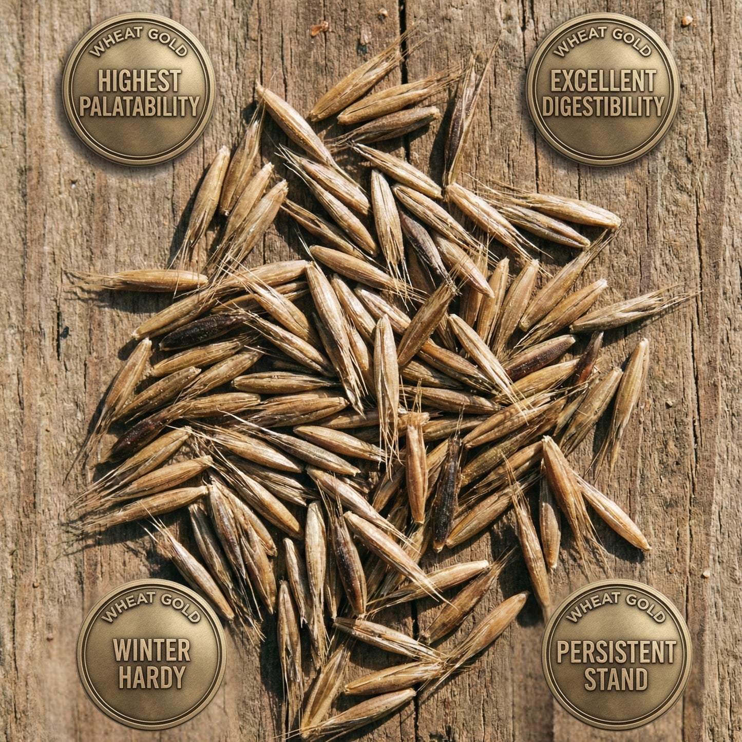 Wicked Tuff Turf Winter Rye + Chicory Seed Mix