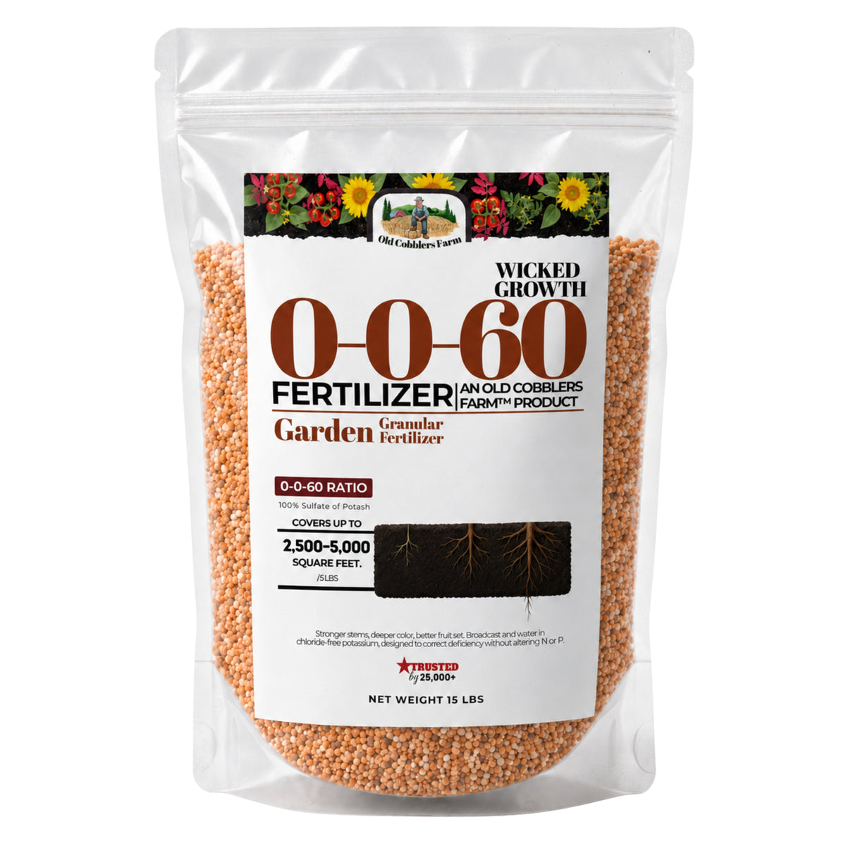 Wicked Growth 0-0-60 Fertilizer
