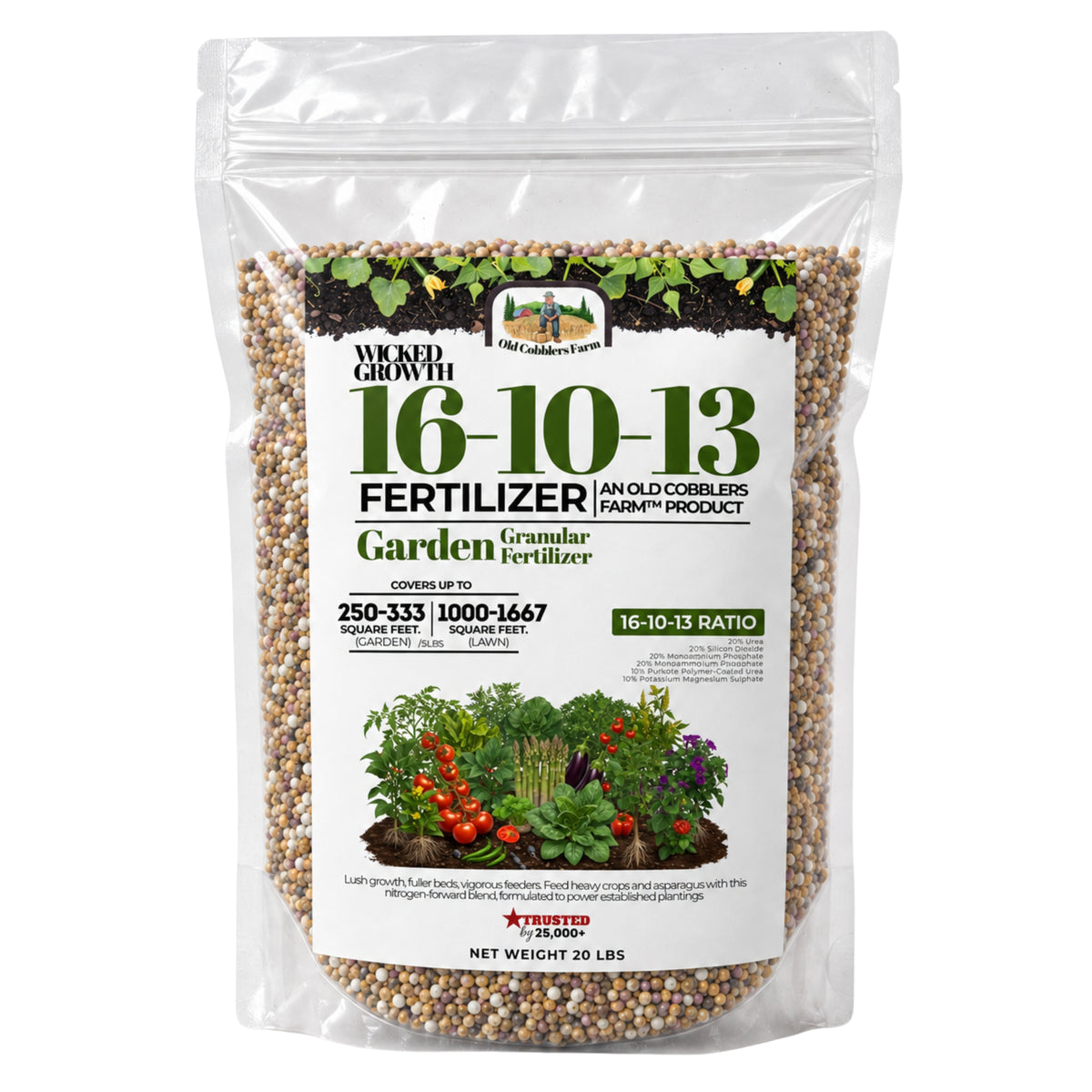 Wicked Growth 16-10-13 – Balanced Nutrition Fertilizer