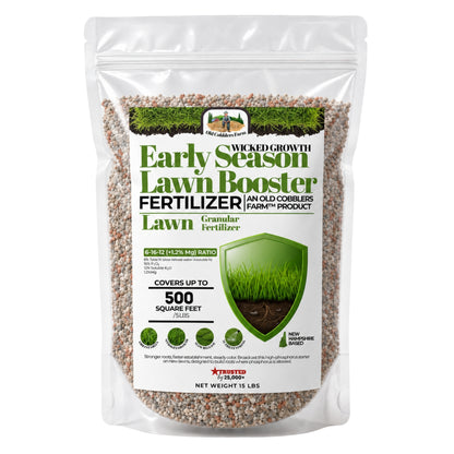 Wicked Growth Early Season Lawn Booster 6-16-12 Fertilizer